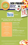 Nov. 10: Texas Hold ’em Tournament Benefiting SCV Youth Project