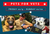 ‘Pets for Vets’ Discounted at County Shelters This Weekend