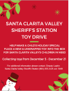 SCV Sheriff’s Station Annual Toy Drive Underway