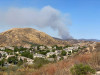 ‘Martindale’ Brush Fire in Bouquet Canyon, Visible from SCV, Threatens Strctures