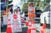 Drive-Thru Food Distribution in Castaic Aids 1,471 Households