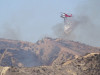 Firefighters Respond to Castaic Brush Fire