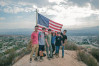 Stevenson Ranch Teens Plant Flag on Mountainside