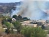 Fast-Moving Newhall Brush Fire Threatens Structures, Prompts Evacuations