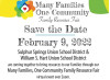Feb. 9: Sixth Annual ‘Many Families One Community’ Family Resource Fair