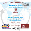 Zonta SCV’s Empower Hour to Address Human Trafficking