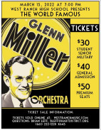 Glenn Miller Orchestra arrives at West Ranch High School