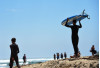 Ocean Water Use Warning for Los Angeles County Beaches