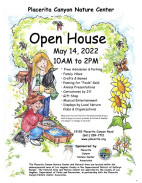 May 14. Organization of open doors of Placerita Nature Center