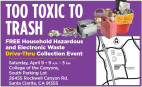 April 9: Overview of hazardous waste that is too toxic to throw away