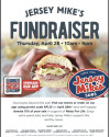 April 28: Jersey Mike’s Partners with American Cancer Society in Special Fundraiser
