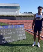 Ballentine finishes fifth at SoCal Decathlon and qualifies for State Meet