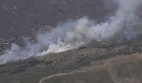A fire broke out in Bouquet Canyon near Spunky Canyon Road