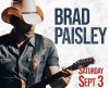 Sept. 3: Brad Paisley Set to Headline at Santa Clarita Boots, Brews Country Music Festival