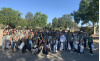 Canyon High Eco-Chicos Environmental Club Remove Trash From Riverbed