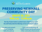 August 20: City Hosting Keeping Newhall Community Day