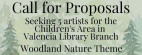 The city calls on artists for the forest nature scenes of the Valencia Library