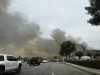 Firefighters Battle Blaze Near Soledad Canyon Road, Commuter Way