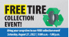 Aug 27: Santa Clarita to Host Free Tire Collection Event