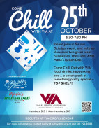 October 25: Relax at Le Cube with VIA