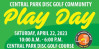 April 22: Central Park Disc Golf Community Play Day