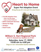 June 17: Super Pet Adoption Event at Hart Park