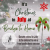 It’s Christmas in July When Donating a Meal for Bridge to Home