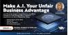 Oct 9:  Make A.I. Your Unfair Business Advantage at October’s VIA Luncheon