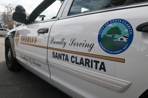 Santa Clarita Valley Sheriff's Station cruiser