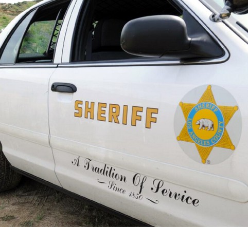 Santa Clarita Valley Sheriff's vehicle