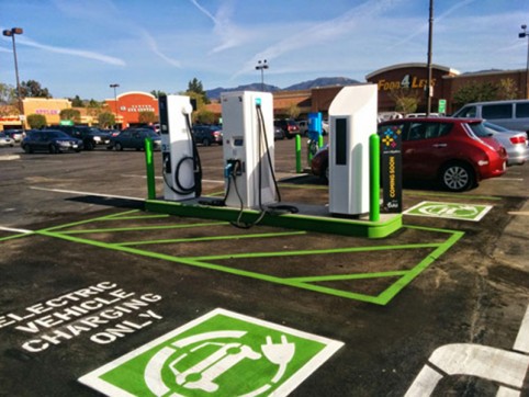 green santa clarita -- ev charging stations
