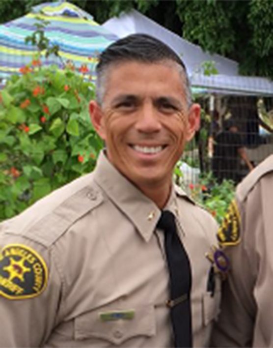 LASD Captain Robert Lewis of the Santa Clarita Valley Sheriff's Station
