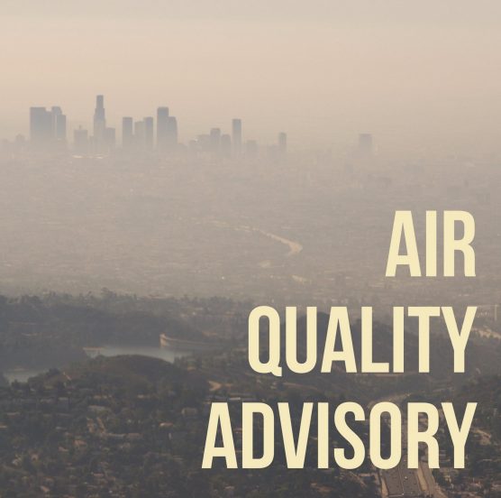 LA County Department of Public Health air quality advisory