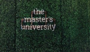 The Master's University grass logo