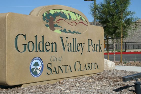 Golden Valley Park monument