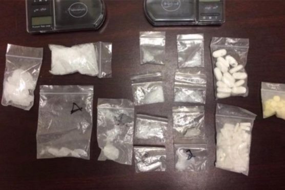 methamphetamine seized in Newhall drug raid