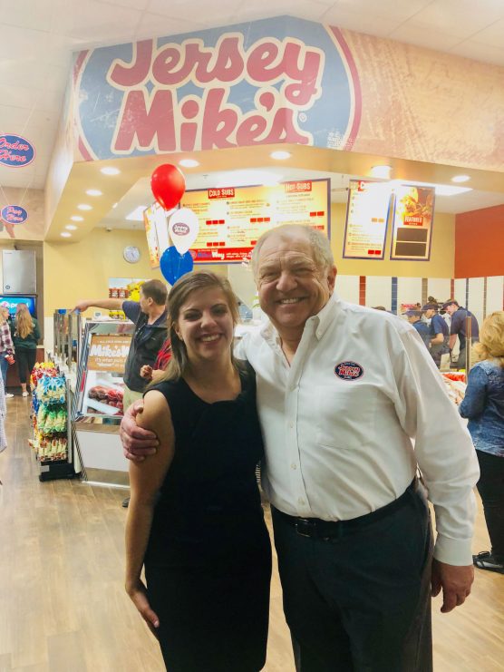 Kyanna Isaacson and Steve Youlios, Jersey Mike's