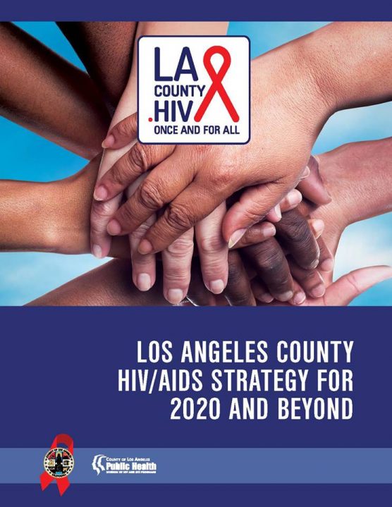 LA County HIV strategy flyer