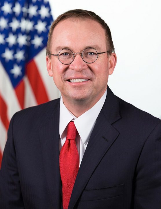 Acting Director Mick Mulvaney of the Consumer Financial Protection Bureau 