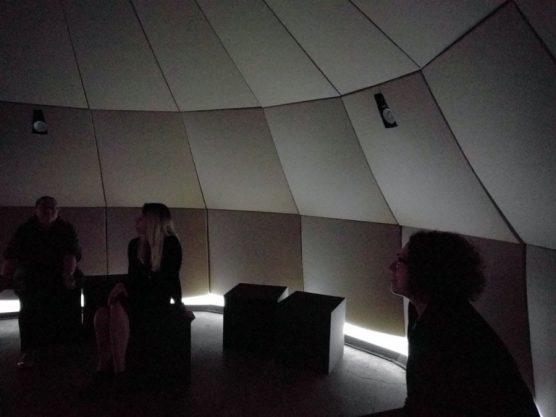 Heidi Neilson’s ‘Sonic Planetarium’ is at CalArts through January 27. | Image: Courtesy of the artist.