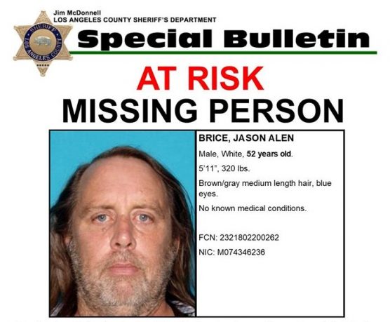 Jason Alen Brice missing person flyer crop