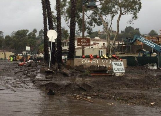 Mudslides in Montecito. Photo: Santa Barbara County Sheriff