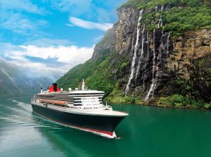 Cunard's Queen Mary 2 in the fiords. | Photo: Cunard