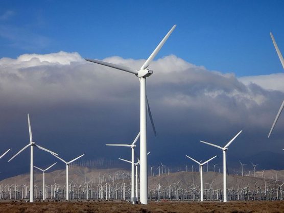 Wind turbines in Southern California. Photo: Erik Wilde-WMC 2.0