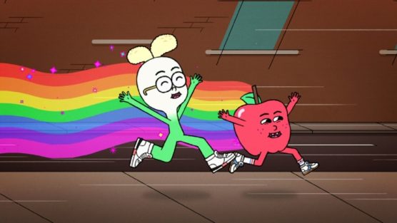 ‘Apple & Onion’ is a new Adult Swim series. | Image: Cartoon Network