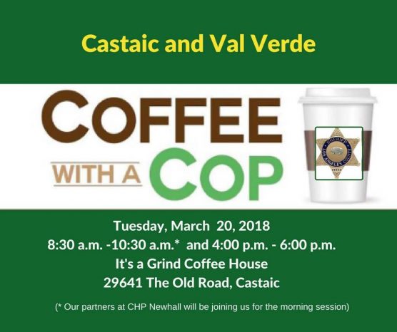 Coffee with a Cop in Castaic