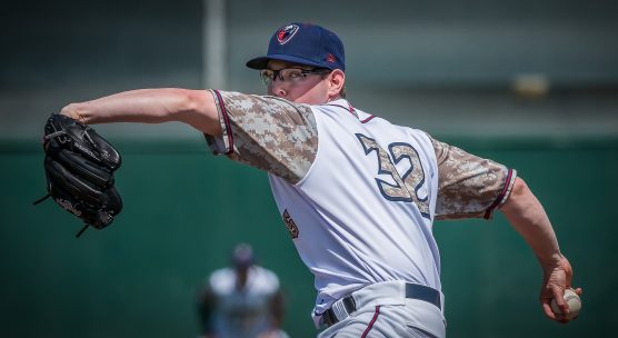 Lancaster JetHawks starting pitcher Brandon Gold. | Photo: Kevin Karzin.