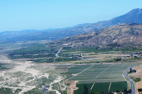 Aerial photo of Newhall Ranch area, looking west toward Fillmore, May 20, 2010. | Photo: Stephen K. Peeples