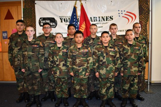 Young Marines Platoon 1801, March 2018