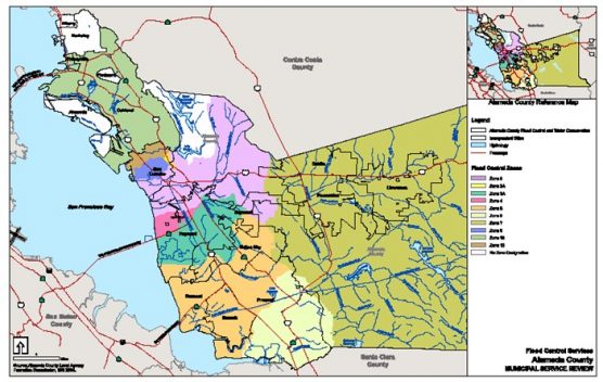 Zone 7 Water Agency map